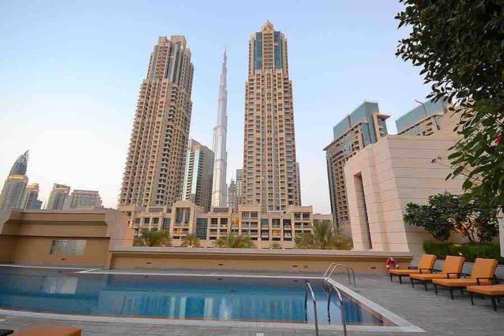 Lux 1Br 2 Min To Burj Khalifa Apartamento Dubai Exterior foto