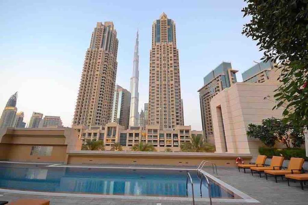 Lux 1Br 2 Min To Burj Khalifa Apartamento Dubai Exterior foto